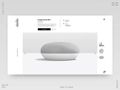 096 Ecommerce Minimal Webdesign