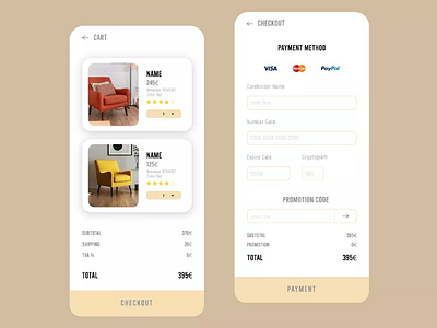 Furniture dailyui