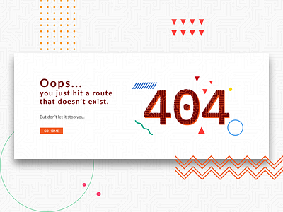 404 404 404 page app custom illustration typogaphy ui uiux vector webapp website