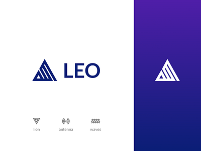 Leo brading concept design flat flatdesign icon logo logodesign logotype minimal simple