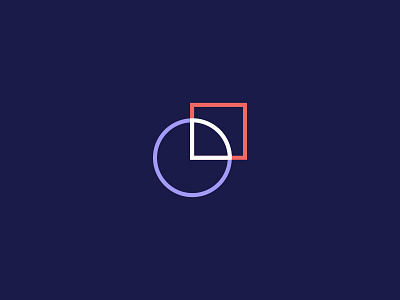 Partner icons minimalist partner partnership shapes