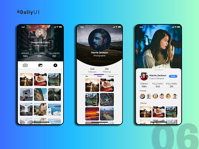 Daily UI #006 : User Profile