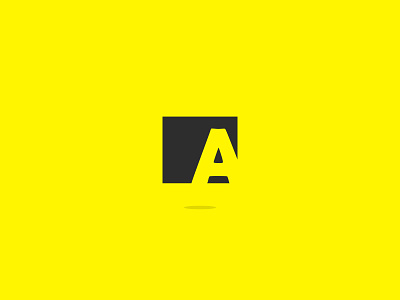 A logo concept a logo concept creationy dark design graphic design icon illustrator logo logo a yellow