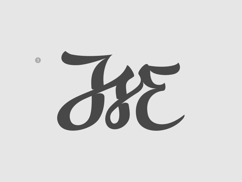 JSE monogram lettering logo logotype monogram type typography