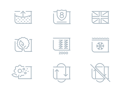 Mattress Icons icon icons illustration mattress