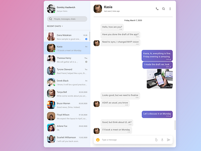 Messenger app