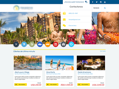 Travel agency site