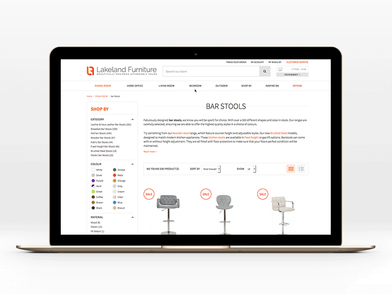 Lakeland Furniture by Adam Forshaw for Limely on Dribbble