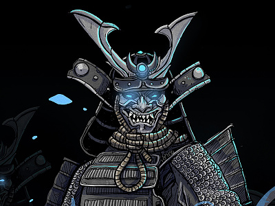 Samurai demon ghost japan samurai tengu