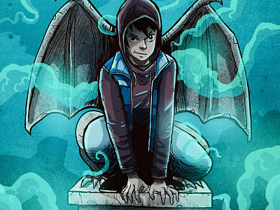 the last gargoyle book cover horror youngadult