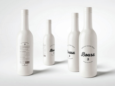 Bousa Brewing Co-Branding,Packaging design illustration logo package typography ux