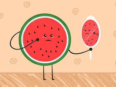 watermelon story - illustration