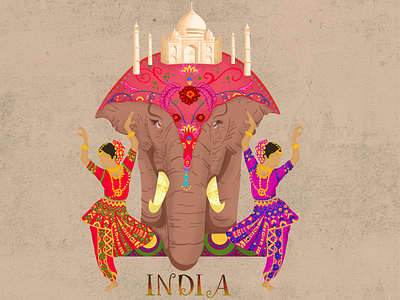 INDIA - Illustration