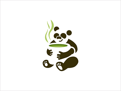 Panda Matcha animal coffe hot ichi ocha panda relax shop tea