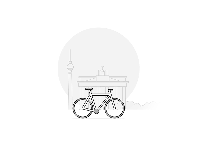 BVG Bike App I Discover Berlin. As Never Before. android bike bike animation bike app bike navigation bike routes bvg ios mobile application native app navigation public transport