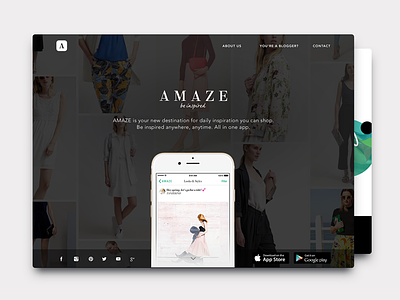 Amaze Fashion Inspiration & Shopping amaze app clothes fashion inspiration inspire ios mobile shopping social zalando
