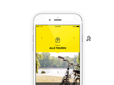 BVG Bike 🚲 iOS App app app design app ui bvg category design filter ios slider ui design ux