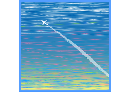 Небо вектор взлет голубое иллюстрация небо полет полоса путешествие рассвет самолет