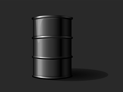 Бочка бензин бочка вектор иллюстрация нефть темнота хранение цистерна черный