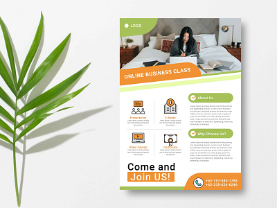 online business class - template