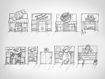 Candy Shop... candyshop game illustration iu mall rabbit shopping sketch storyboard
