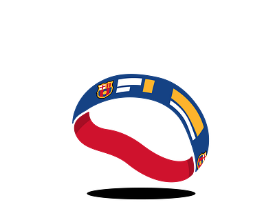 bracelet icon - barça barça bracelet icon illustration icon set illustration xave