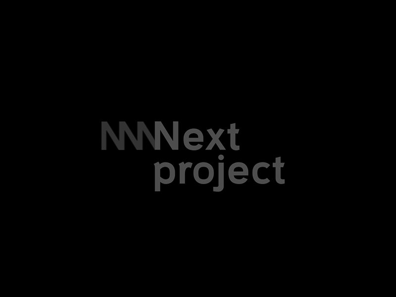 Next project animation black grey logo motion next project