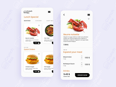 Crunch Box | A Fast delivery app (ios) co Swiggy