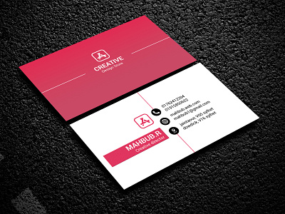 Daily Business Card Design #002