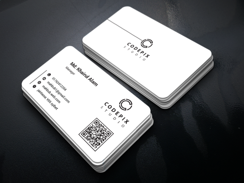 Daily Business Card Design #006 by Mahbub Rahman on Dribbble