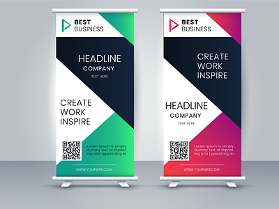 ROLL UP BANNER banner ad banner design banners best design branding corporate branding corporate identity corporate logo design corporate rollupp b anner design logo design redesign restaurant rollup banner rollup banner design