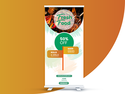 Roll up Banner Design