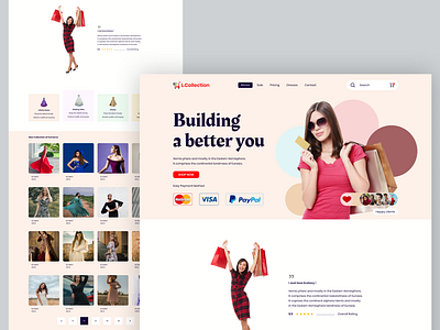 Clothing Store Web Design #25 app brand strategy branding case study email marketing user interface homepage interface ui logo platform platform travel saas app saas product design saas typography ui ui user experience discovery user experience user interface web web design product design