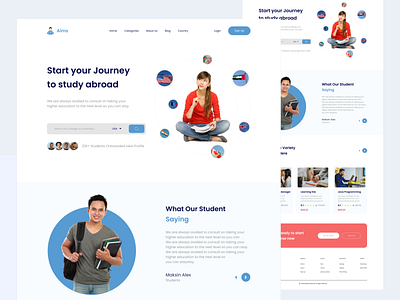 Landing Page - Online Courses