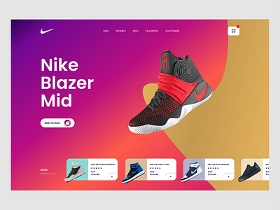 Nike Landing Page