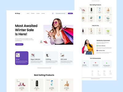 E-Commerce Landing Page