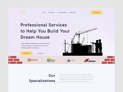 Construction Company Website