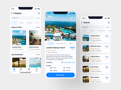 Travelling UI Kit Apps