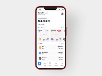 Crypto Wallet - Mobile App