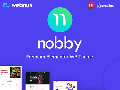 Nobby - Premium Multipurpose Elementor WordPress Theme agency blog business corporate digital divi elementor website design wordpress wordpress theme wp