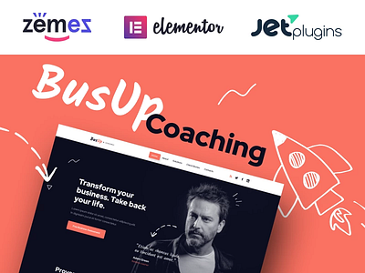 BusUp - Engaging And Inspiring Public Speaker WordPress Theme