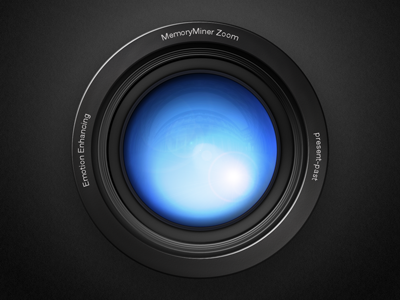 Camera Lens Icon for Memory Miner camera icon lens memory miner