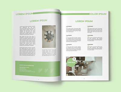 Magazine Design Coffee brochure brochure design catalog creative creativity design designer graphic design magazine magazine design minimal modern typography