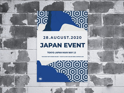 Poster Design Japan Event creative creativity design designer graphic design japan minimal modern poster poster design tokyo typography