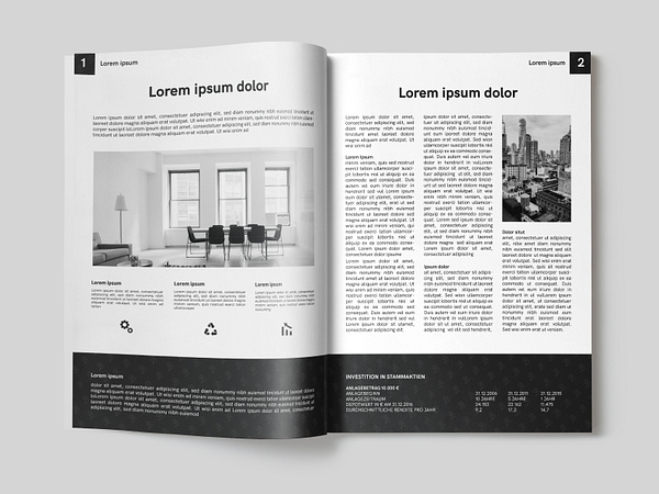 Black Brochure designs, themes, templates and downloadable graphic ...