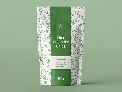 Package Design Vegetable Chips creative creativity design designer graphic design lable minimal modern package package design packaging packaging design typography