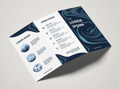 Brochure Design Liquid