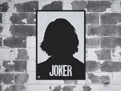 Poster Design Joker creative creativity dc design designer graphic design joker joker movie minimal modern poster poster design typography