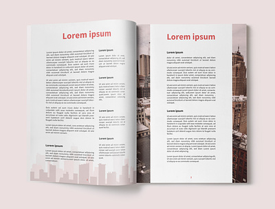 Magazine Design Architect architect brochure brochure design creative creativity design designer graphic design magazine magazine design minimal modern typography