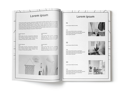 Magazine Design Rooms brochure brochure design catalog creative creativity design designer graphic design magazine magazine design minimal modern typography